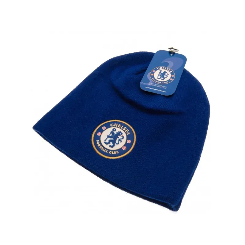 FOREVER COLLECTIBLES Štýlová zimná úpletová čiapka FC CHELSEA Beanie RY