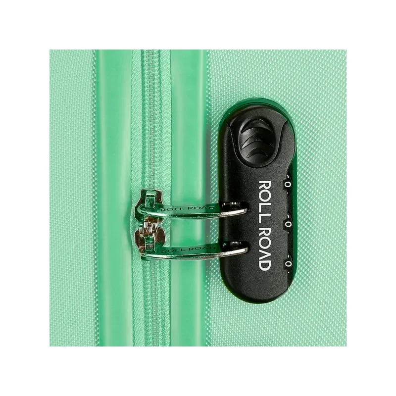 ROLL ROAD Flex Turquesa, Sada ABS cestovných kufrov, 55-65-75cm, 584946B 12