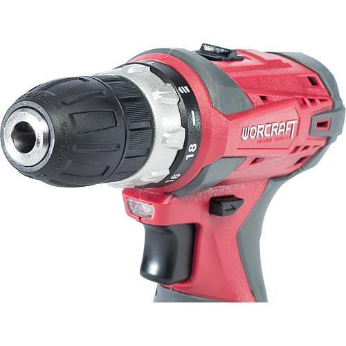 Skrutkovac Worcraft CD-10,8Li, 10.8V, 1.3Ah, 2x batéria, LED osvetlenie 2