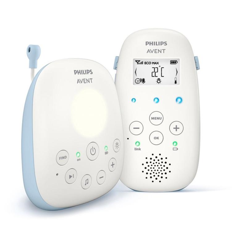 Digitálna detská opatrovateľka Avent Baby DECT SCD715/52