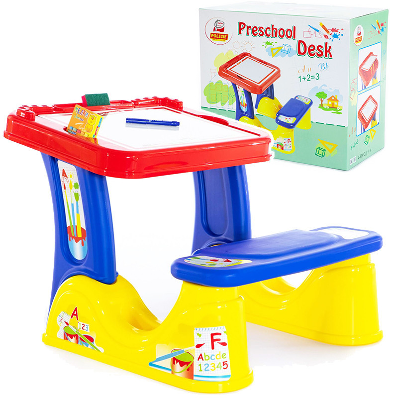 Predškolský stolík s príslušenstvom