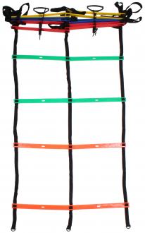 Merco MultiColour Dual agility rebrík, dvojitý 4,5m
