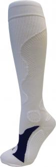 Rulyt Kompresné športové ponožky WAVE, biele, veľ. 42-44