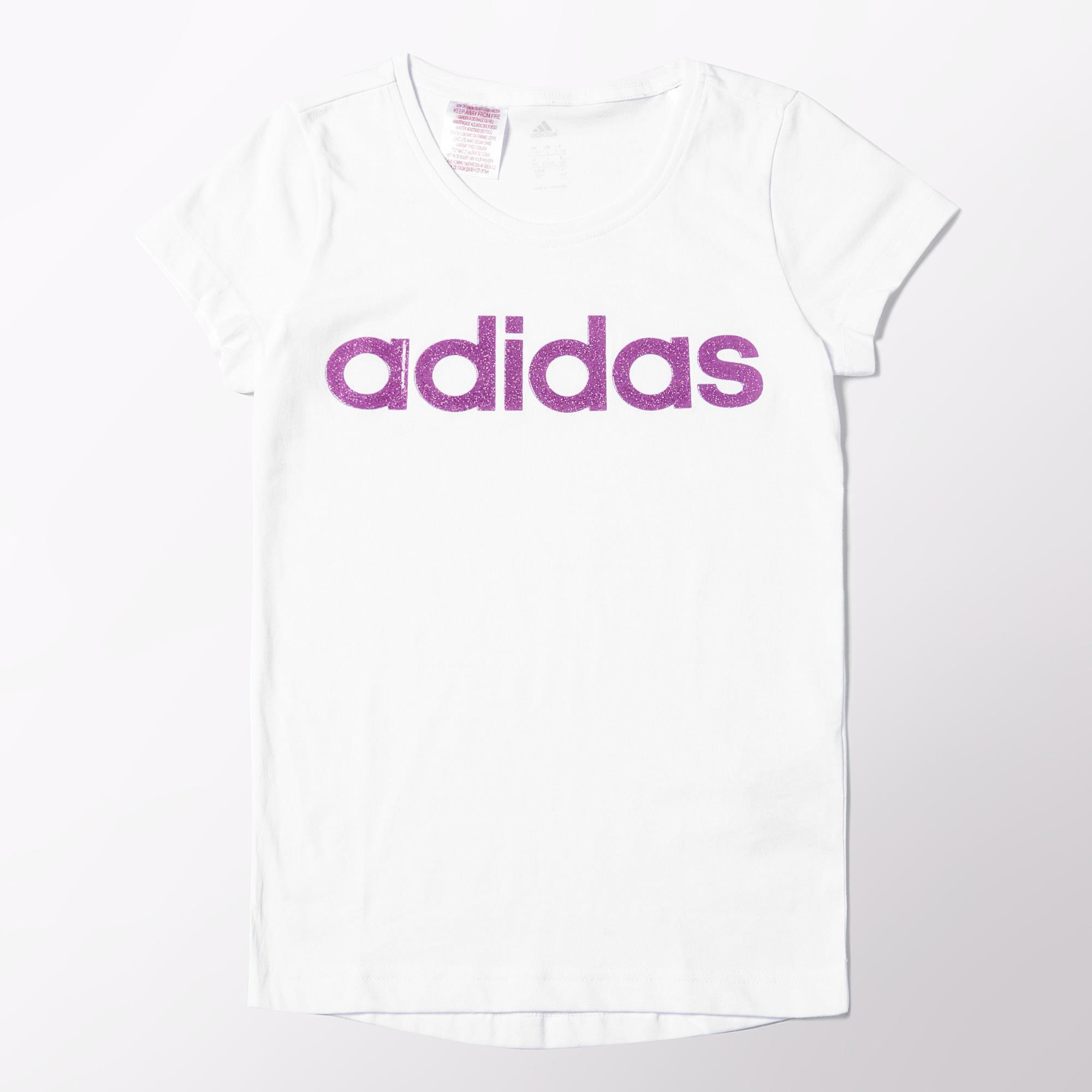 Adidas dievčenské tričko S21616 YG W B LIN TEE