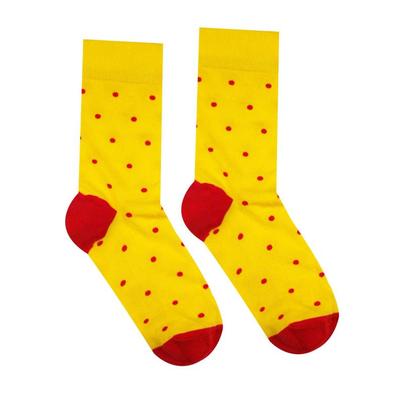 Hesty Socks Veselé ponožky Žltý Gentleman 43-46