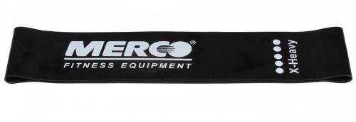 Merco Mini Band posilovacia guma 50x5 cm čierna
