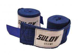 Box bandáž SULOV bavlna 4m, 2ks, modrá