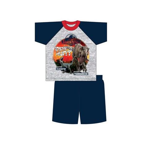 TDP Textiles Chlapčenské bavlnené krátke pyžamo JURASSIC WORLD - 6 rokov (116cm)