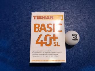 Loptičky Tibhar Basic 40+ SL, x6