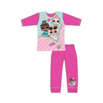 TDP Textiles dievčenské bavlnené pyžamo L.O.L. Surprise Pink - 5 rokov (110cm)