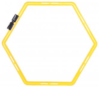 Merco Agility Hex proskakovací šesťuholník, nastaviteľný žltá
