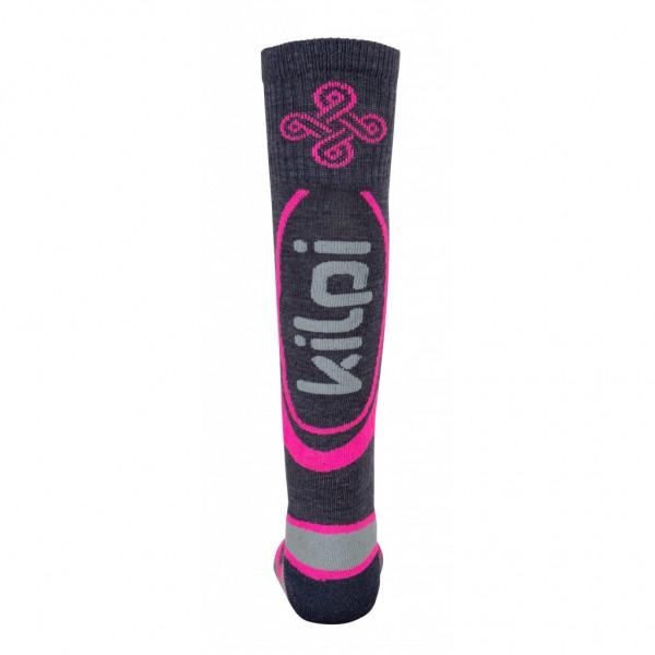 Detské lyžiarske ponožky Kilpi ANXO-J ružová, veľ. 25-29