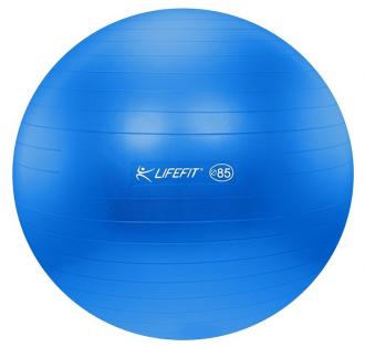 Gymnastická lopta LIFEFIT ANTI-BURST 85 cm, modrá