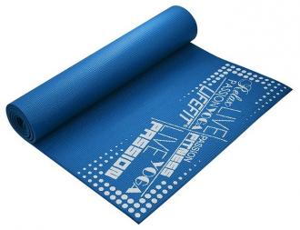 Gymnastická podložka LIFEFIT SlimFit PLUS, 173x61x0,6cm, modrá