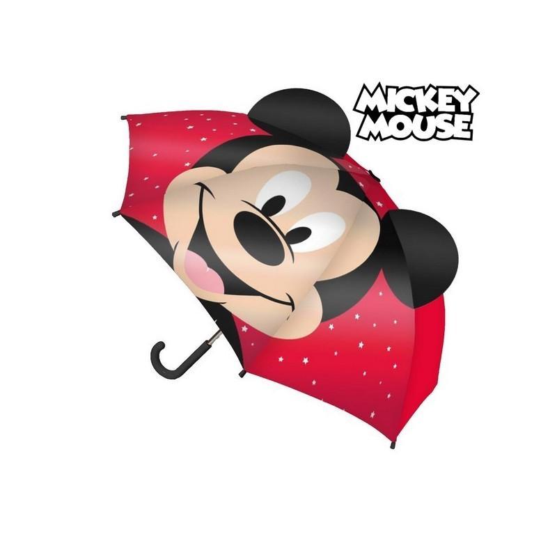 CERDÁ Chlapčenský 3D dáždnik MICKEY MOUSE Red, 2400000416