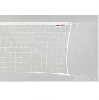 Sieť volejbalová s lankom biela SEDCO 9,5 X 1m