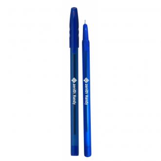ASTRA ZENITH Handy, Guľôčkové pero 0,7mm, modré s vrchnákom, 4ks, 201318009