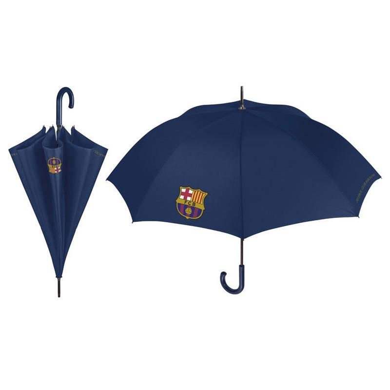 PERLETTI® Luxusný pánsky automatický dáždnik FC BARCELONA