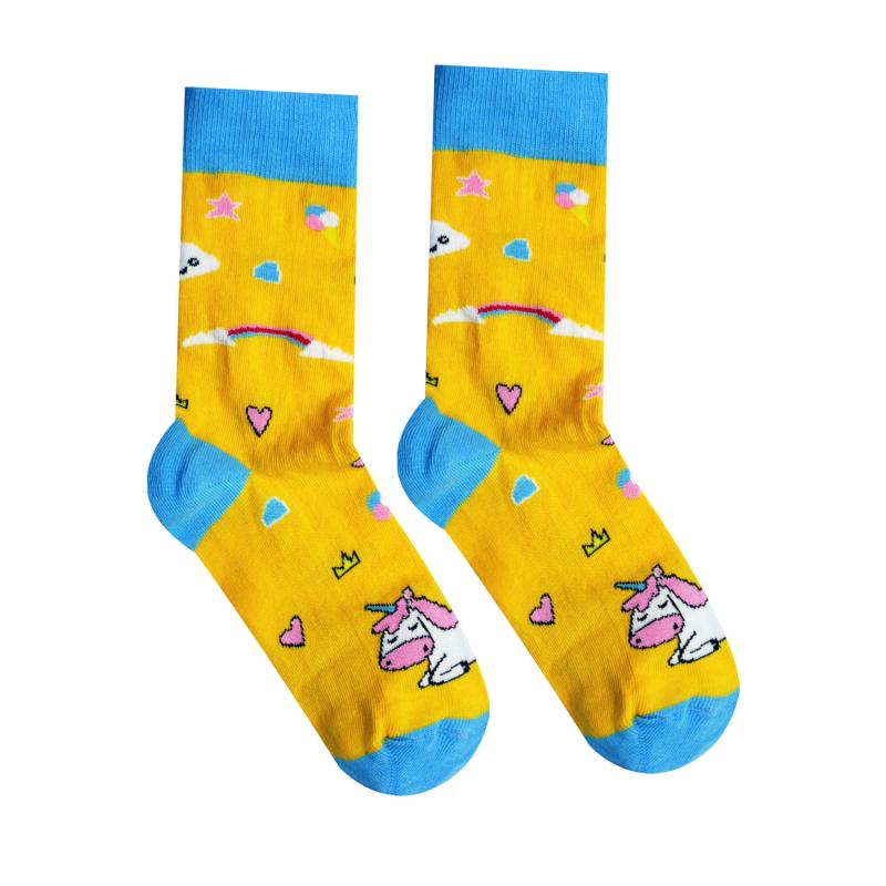 Hesty Socks Veselé ponožky Jednorožec 43-46