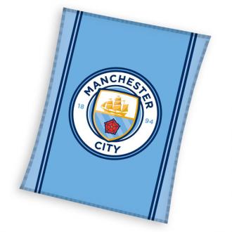 Flísová deka Manchester City 110 x 140cm