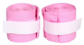 Merco bandáž na ruky Box boxerská bandáž, nylon, 270 x 5 cm ružová