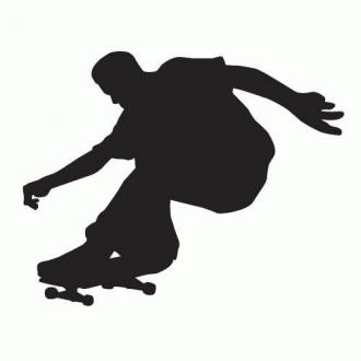 Tempish Nálepka silueta skateboard