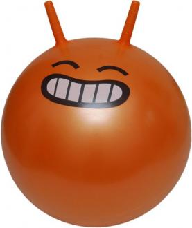 Detská skákacia lopta LIFEFIT JUMPING BALL 45 cm, oranžová