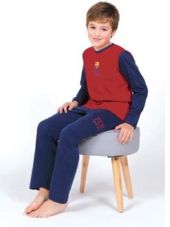 Chlapčenské bavlnené pyžamo FC BARCELONA (BC03193) - 6 rokov (116cm)