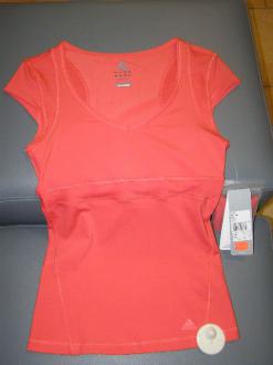 Adidas dámske tričko 636883 FUF tee oranžová