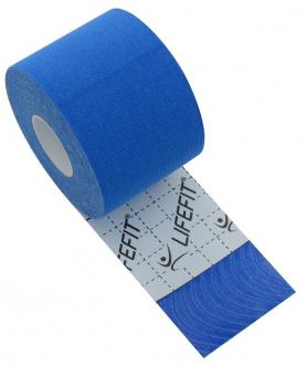 Kinesion LIFEFIT tape 5cmx5m, tmavo modrá
