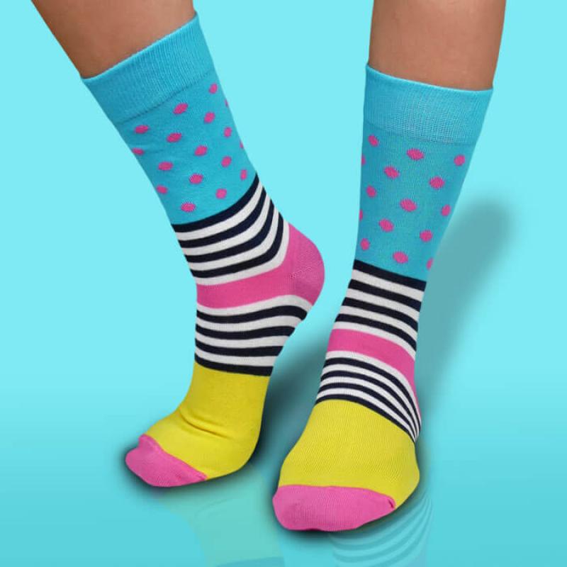 Hesty Socks Veselé ponožky Bibky 43-46