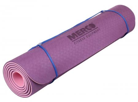 Merco TPE Yoga II karimatka s obalom fialová