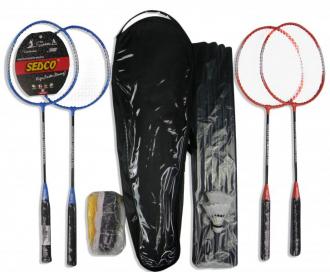 Badmintonový set Sedco 5310 4 hráči + sieť