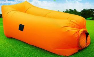 Nafukovací vak Sedco Sofair Pillow lazy oranžový