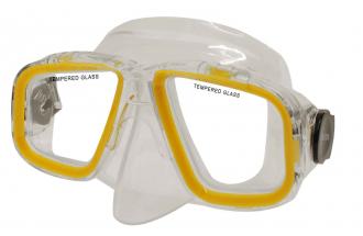 Potápačská maska Calter SENIOR 229P, žltá