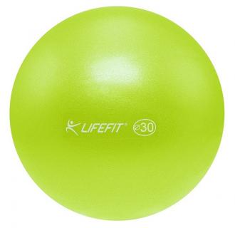 Lopta overball LIFEFIT 30cm, svetlo zelený