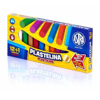 ASTRA Plastelína základná 12 farieb + 1 grátis, 303115007