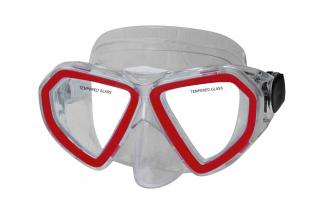 Potápačská maska Calter KIDS 285P, červená